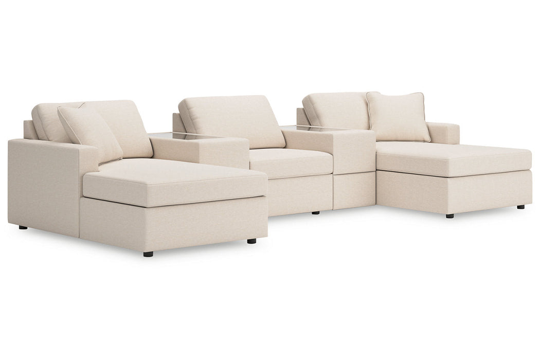 Modmax Oyster 5-Piece Pit Sectional -   - Lara Furniture