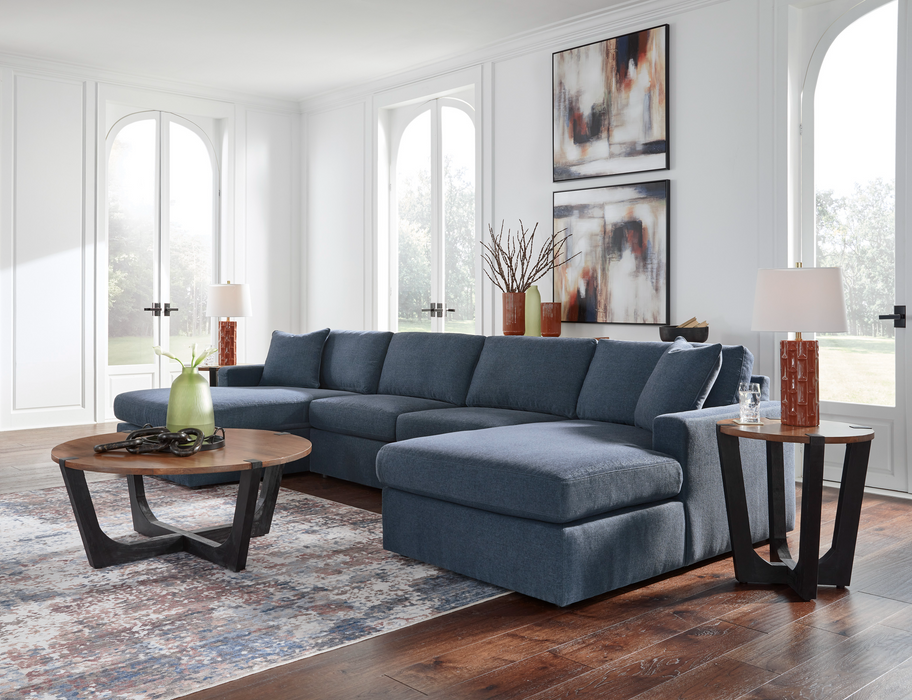 Modmax Ink 4-Piece Double Chaise Sectional