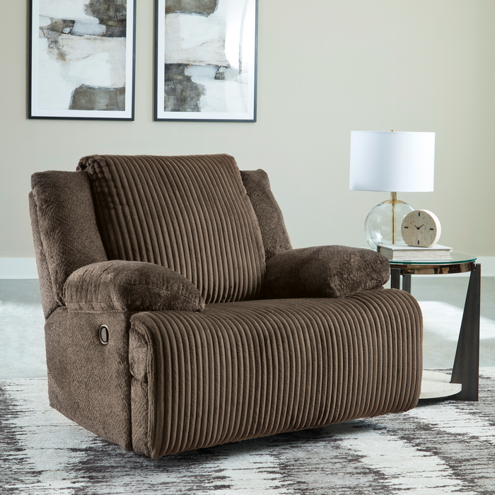 Top Tier Chocolate Rocker Recliner