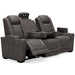 Hyllmont Gray Power Reclining Living Room Set - Lara Furniture