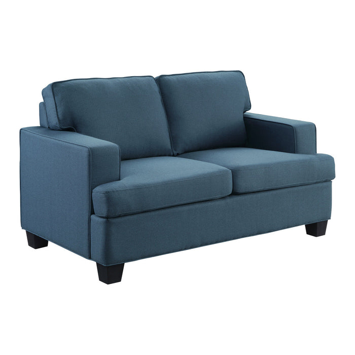 Elmont Blue Living Room Set