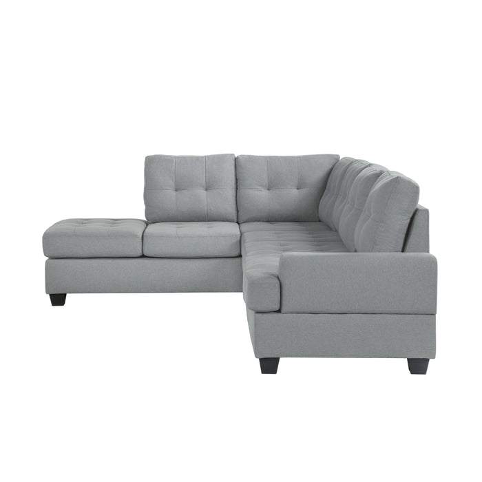 Dunstan Gray Reversible Sectional