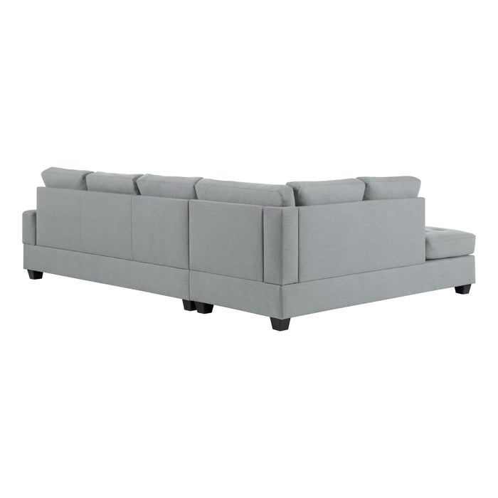 Dunstan Gray Reversible Sectional