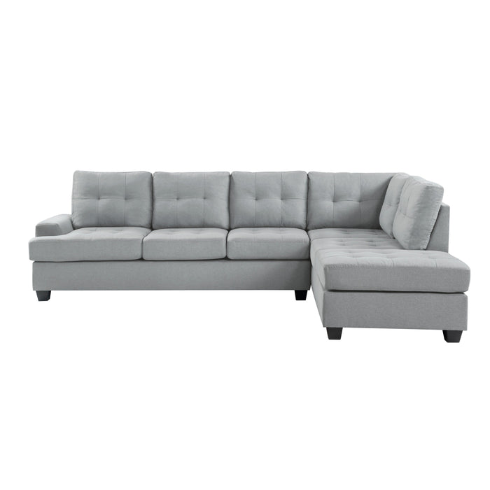 Dunstan Gray Reversible Sectional