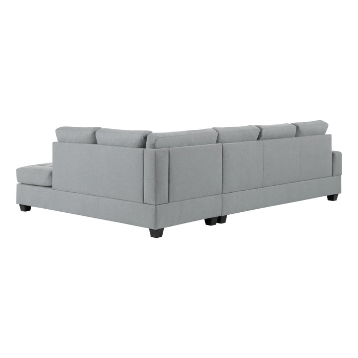 Dunstan Gray Reversible Sectional