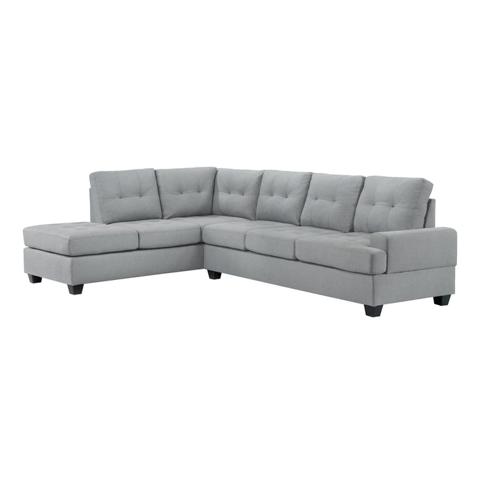 Dunstan Gray Reversible Sectional