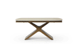 9368 Table Taupe With 1117 Chairs Set - Lara Furniture