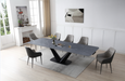 9436 Dining Table With 1254 Chairs Set - Lara Furniture