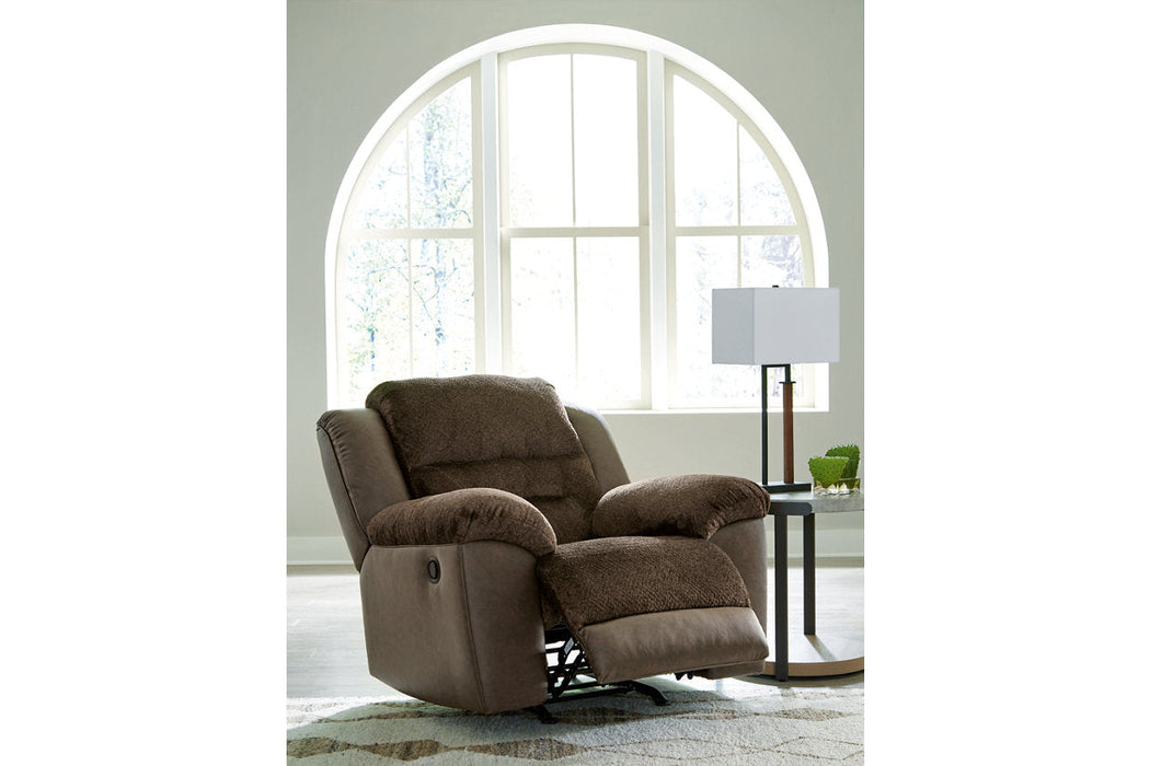 Dorman  Reclining Sofa, Loveseat and Recliner -  Ashley - Lara Furniture