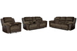 Dorman  Reclining Sofa, Loveseat and Recliner -  Ashley - Lara Furniture