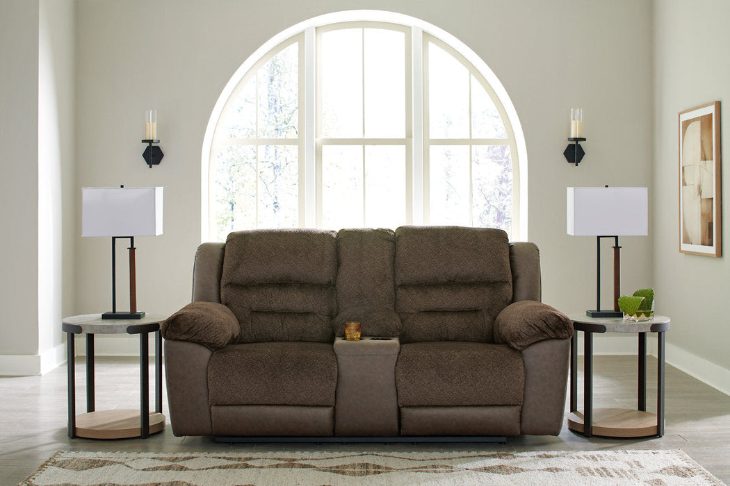 Dorman  Reclining Sofa, Loveseat and Recliner -  Ashley - Lara Furniture