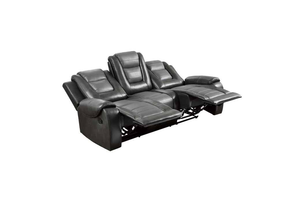 Briscoe Gray Reclining Living Room Set