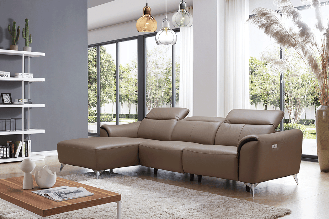 950 Sectional With 1 Electric Recliner - i21886 - Lara Furniture