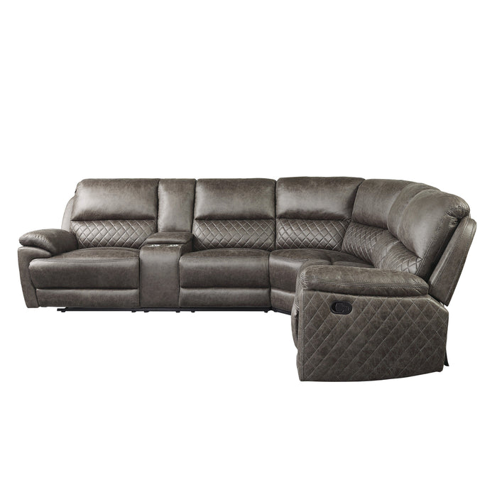 Knoxville Brown LAF Reclining Sectional