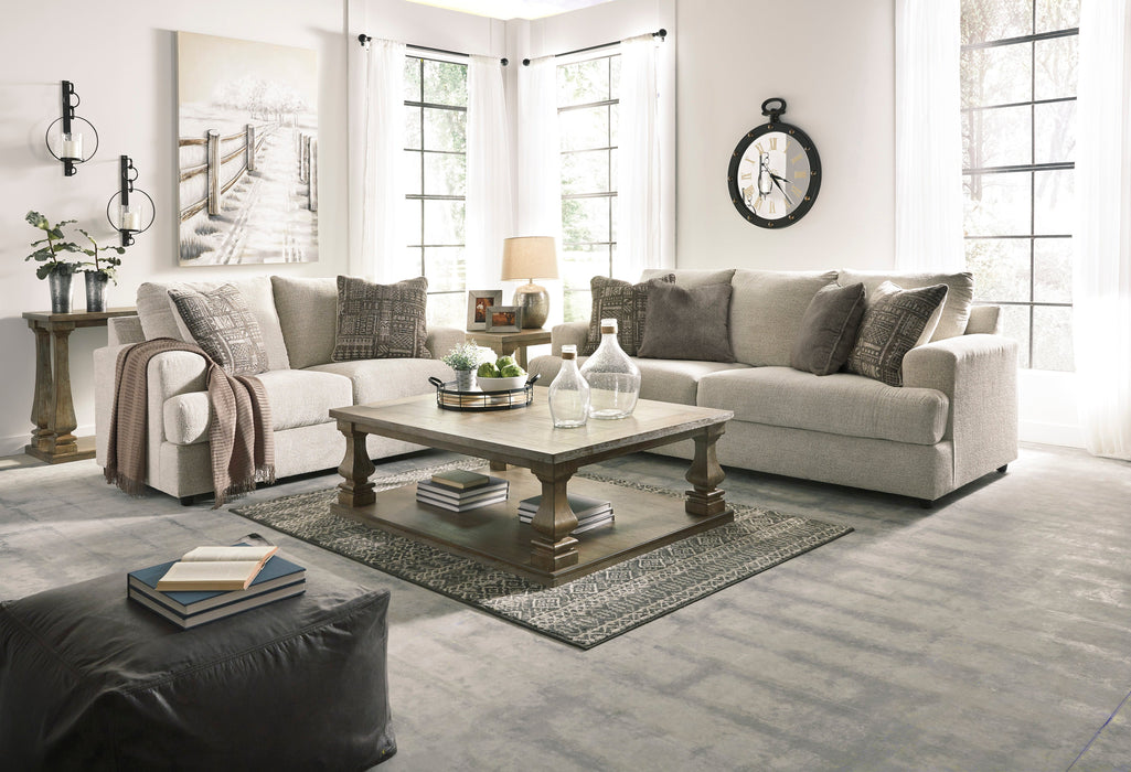 Soletren Stone Living Room Set - Lara Furniture