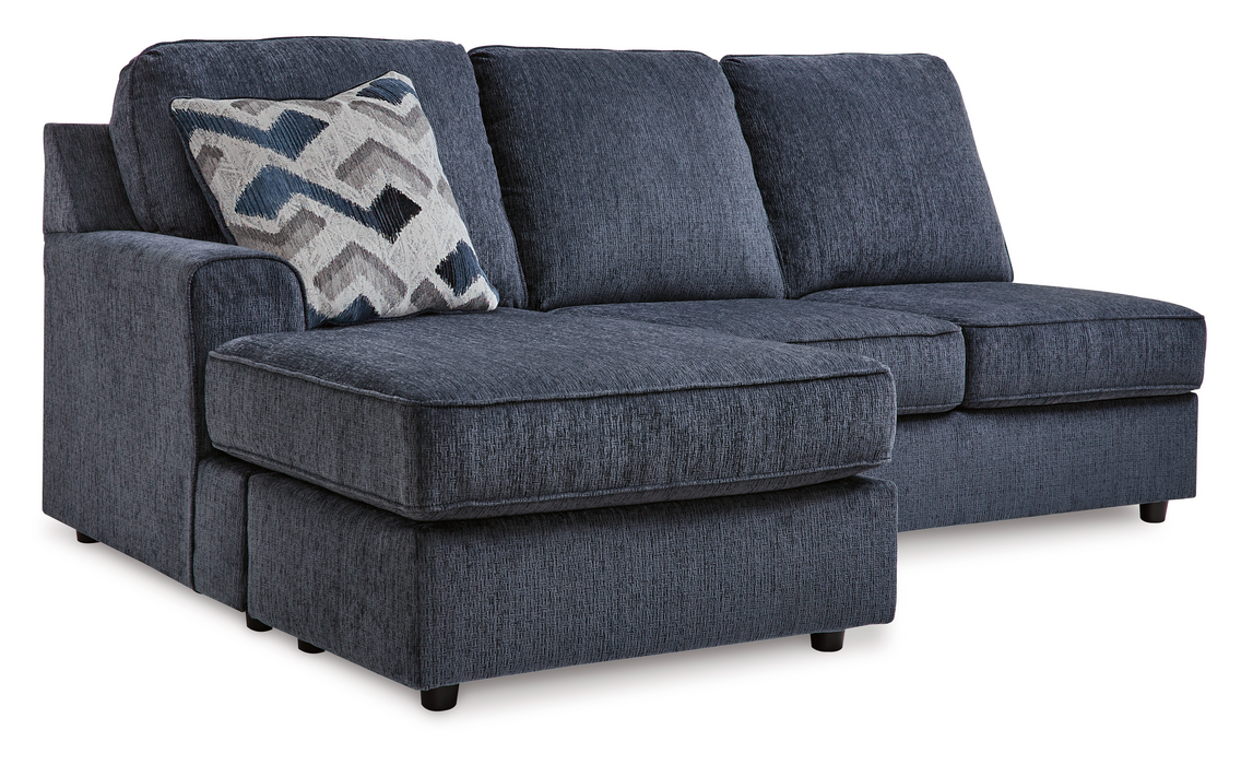 Albar Place Cobalt 2-Piece RAF Sectional