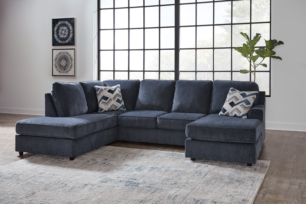 Albar Place Cobalt 2-Piece LAF Sectional