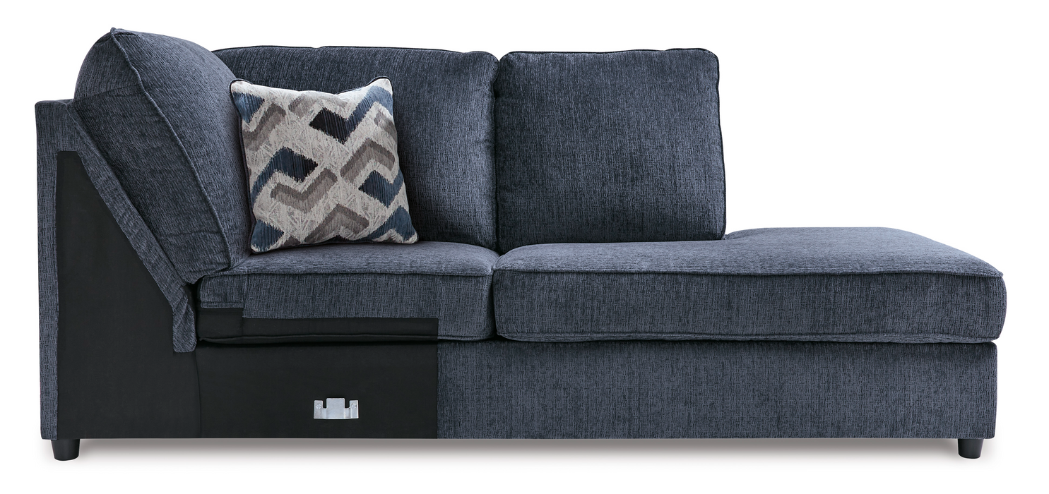 Albar Place Cobalt 2-Piece RAF Sectional