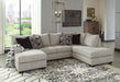 Megginson Storm RAF Sectional - Lara Furniture