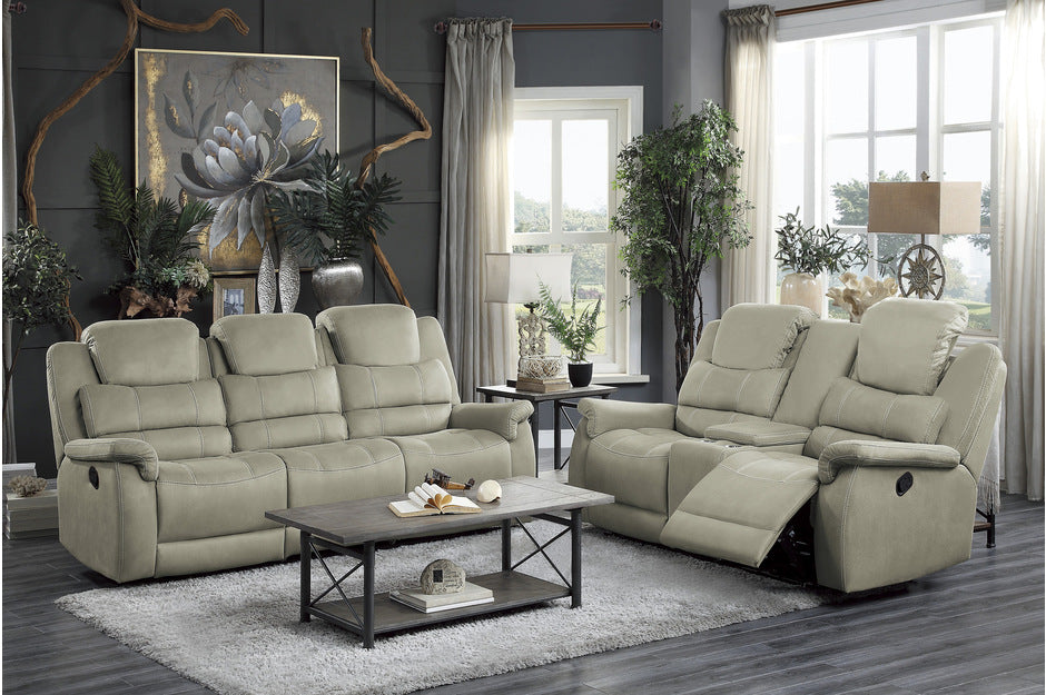 Shola Gray Reclining Living Room Set