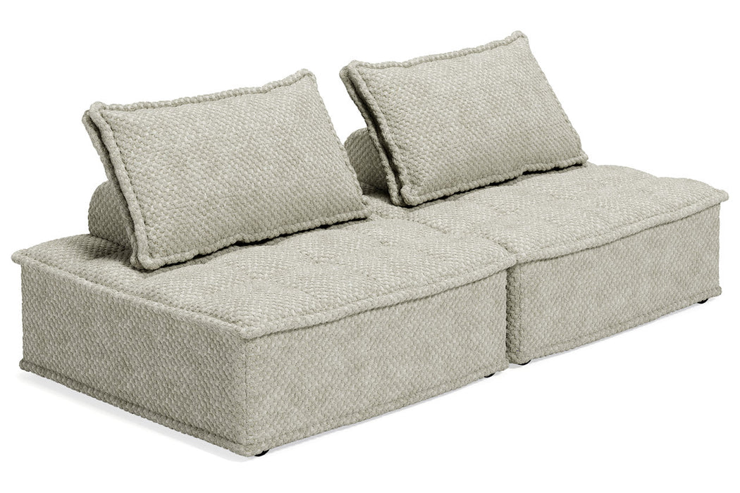 Bales Taupe 2-Piece Modular Seating