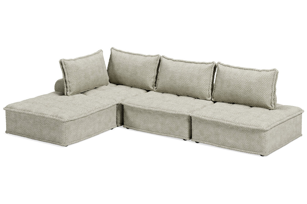 Bales Taupe 4-Piece Modular Seating