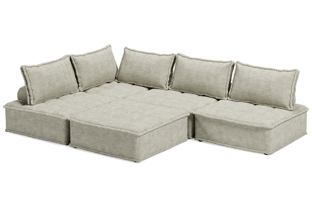 Bales Taupe 5-Piece Modular Seating