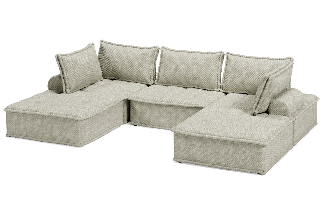 Bales Taupe 5-Piece Modular Seating