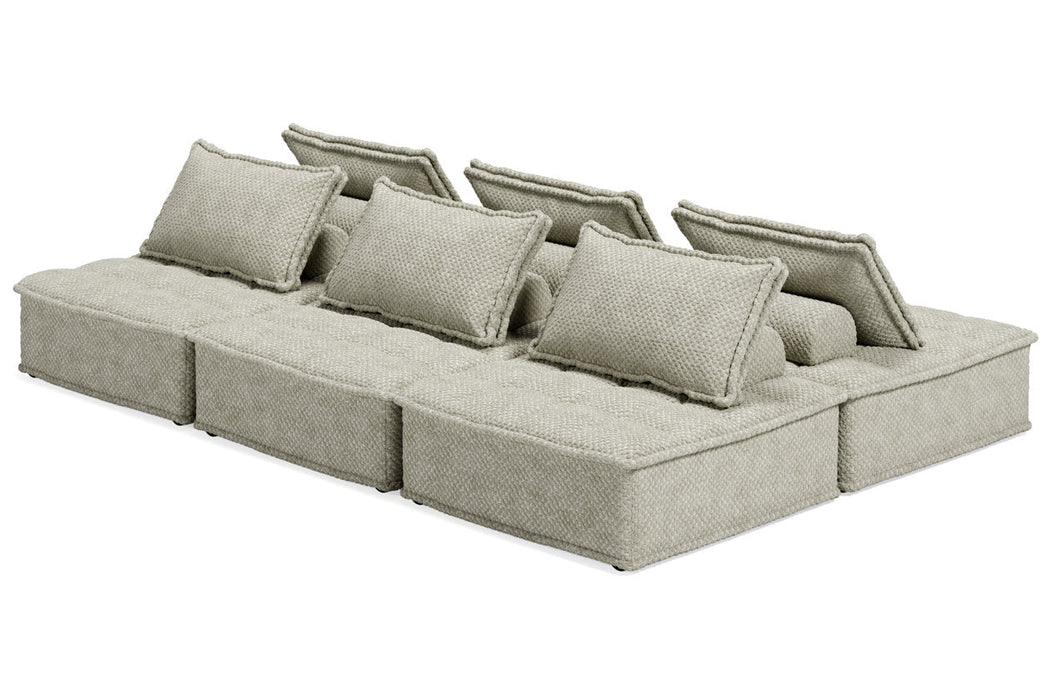 Bales Taupe 6-Piece Modular Seating