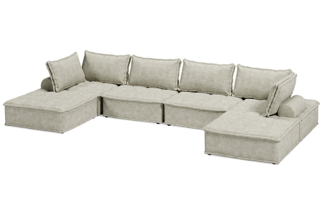 Bales Taupe 6-Piece Modular Seating