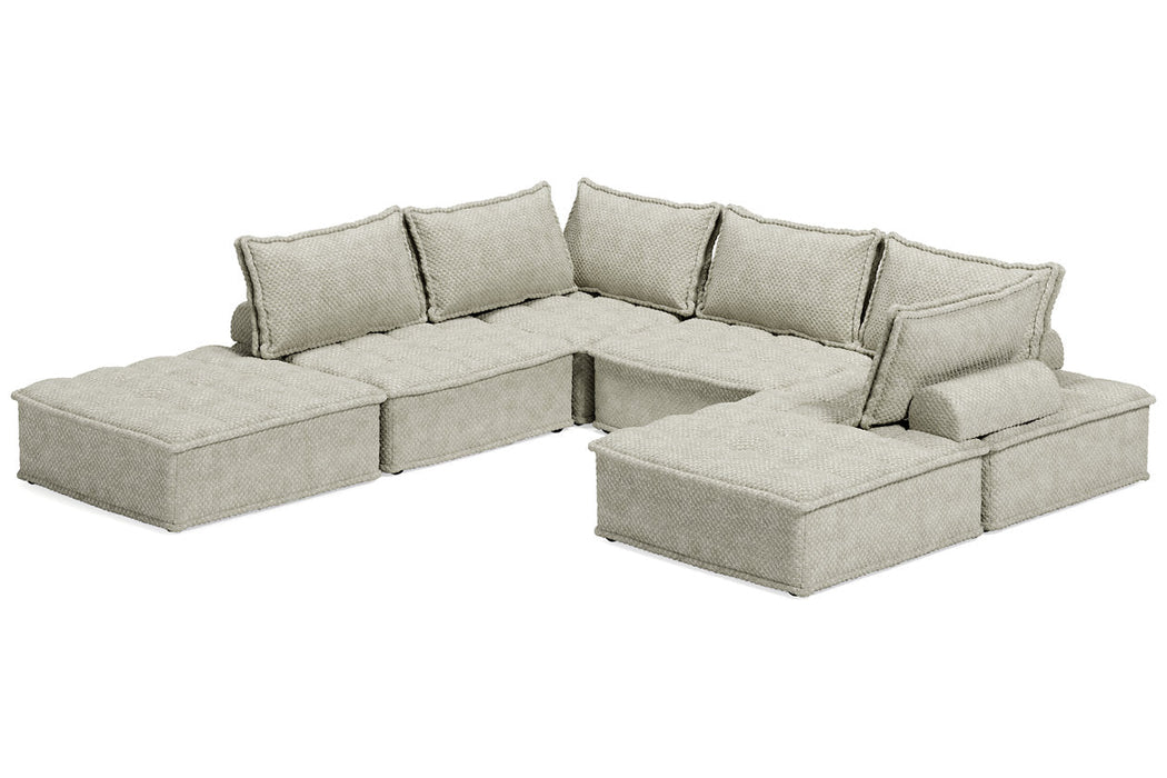 Bales Taupe 6-Piece Modular Seating