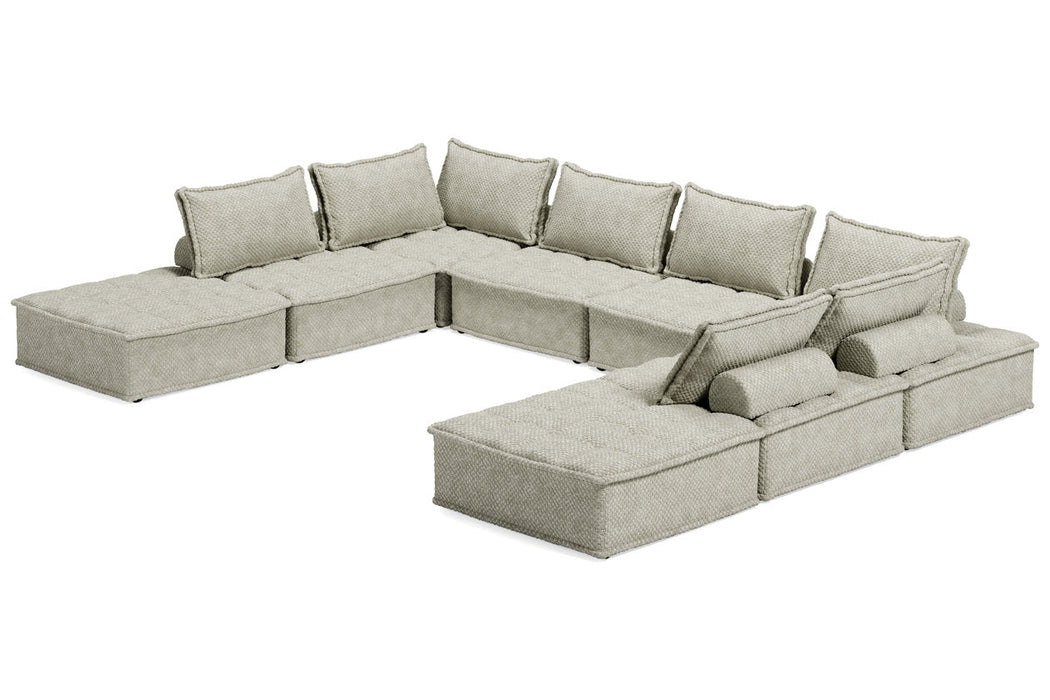 Bales Taupe 8-Piece Modular Seating