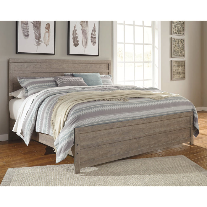 Culverbach Gray Panel Bedroom Set