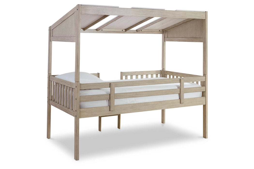 Wrenalyn Two-tone Twin Loft Bed