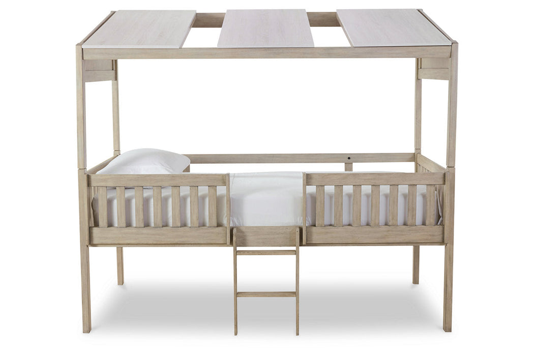 Wrenalyn Two-tone Twin Loft Bed