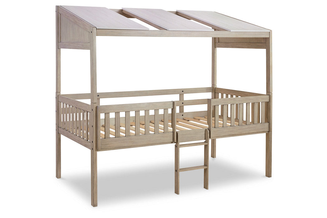 Wrenalyn Two-tone Twin Loft Bed