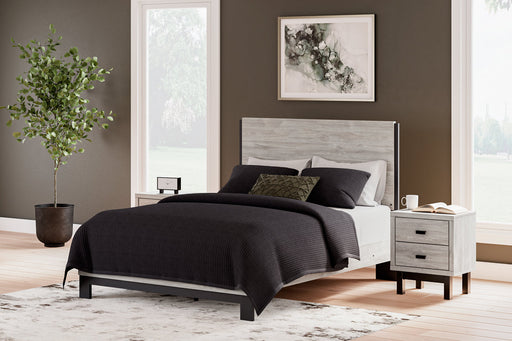 Vessalli Gray Queen Panel Bed -  Ashley - Lara Furniture