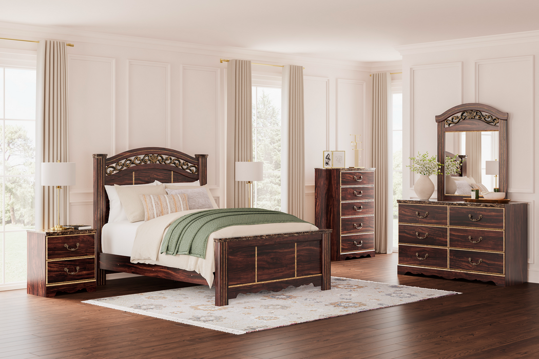 Glosmount Two-tone Bedroom Set