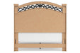 Glosmount Two-tone Queen Poster Bed -  Ashley - Lara Furniture