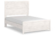 Gerridan White/Gray Full Panel Bed -  - Lara Furniture