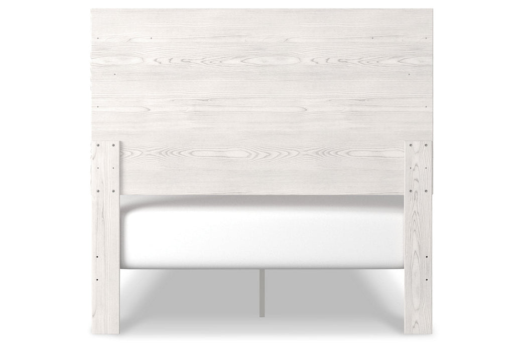 Gerridan White/Gray Full Panel Bed -  - Lara Furniture