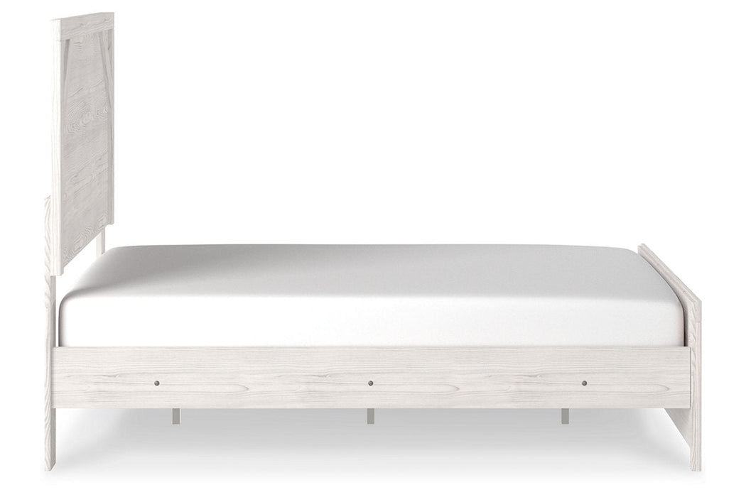 Gerridan White/Gray Full Panel Bed -  - Lara Furniture