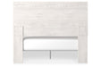 Gerridan White/Gray Queen Panel Bed - Ashley - Lara Furniture