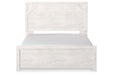 Gerridan White/Gray Queen Panel Bed - Ashley - Lara Furniture