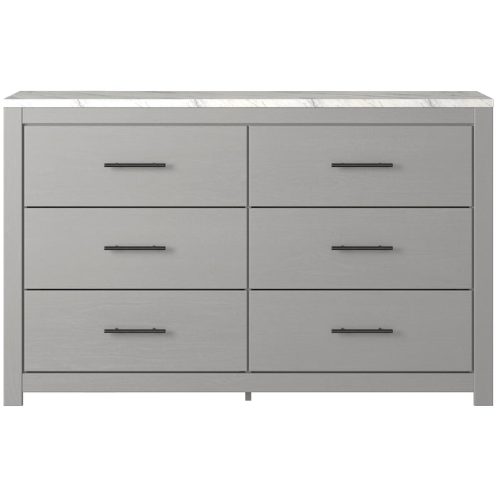 Cottonburg Light Gray/White Panel Bedroom Set