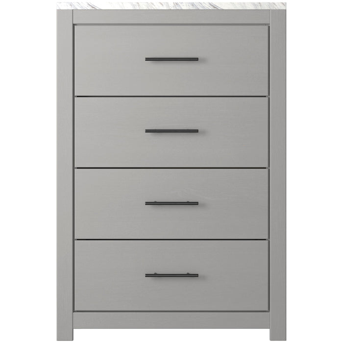 Cottonburg Light Gray/White Panel Bedroom Set