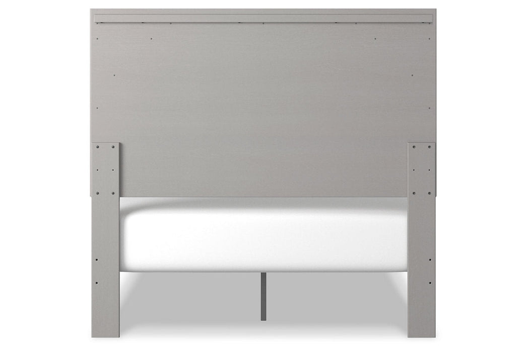 Cottonburg Light Gray/White Full Panel Bed -  - Lara Furniture