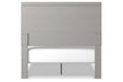 Cottonburg Light Gray/White Full Panel Bed -  - Lara Furniture