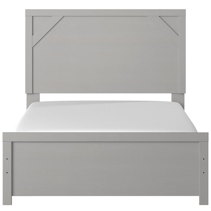 Cottenburg Light Gray-White Youth Bedroom Set - Lara Furniture