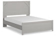 Cottonburg Light Gray/White Queen Panel Bed -  - Lara Furniture